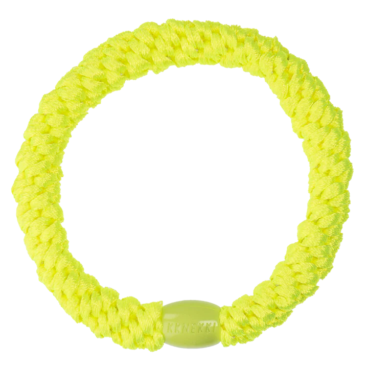 Neon Yellow hair tie