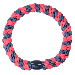 Indigo Neon Pink hair tie