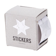 Silver Star Stickers